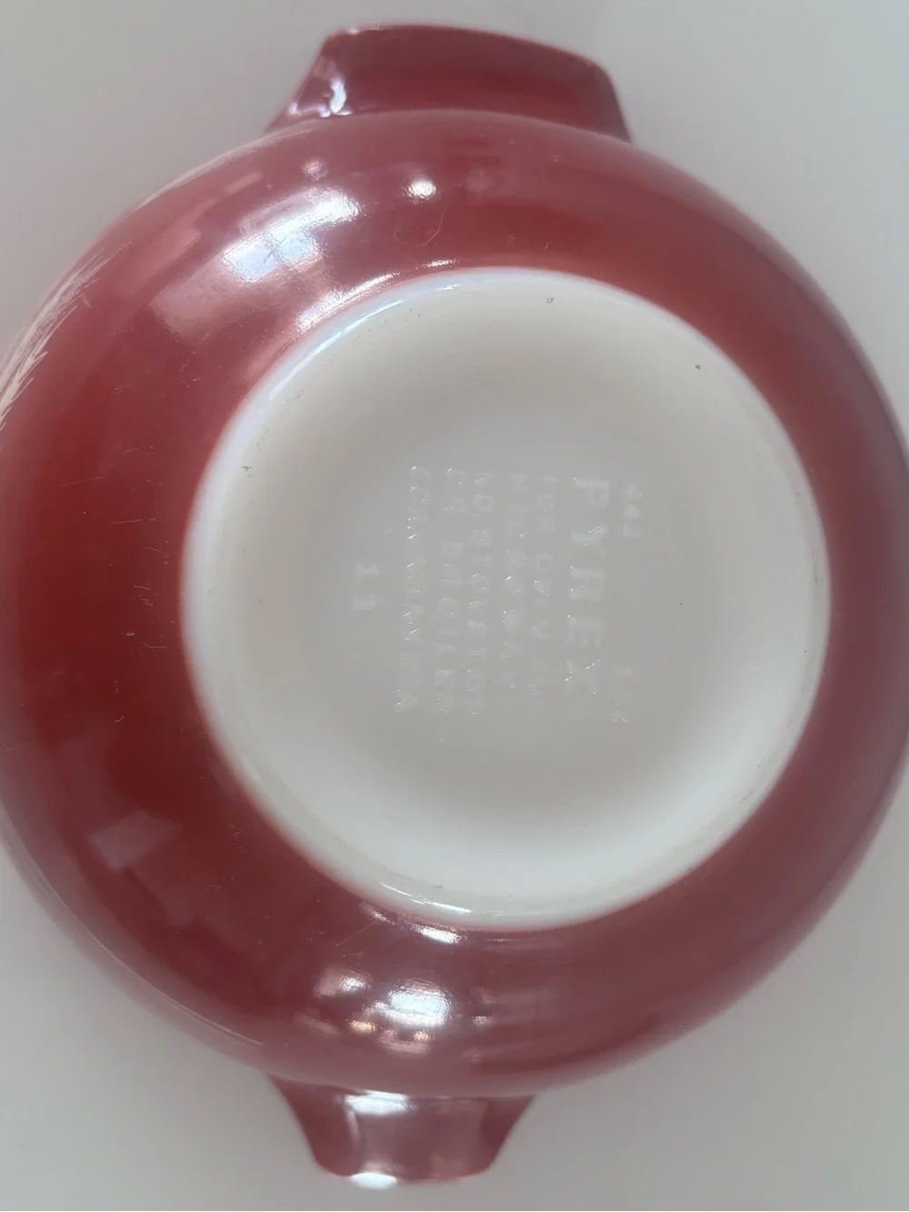 Vintage PYREX Autumn Harvest WHEAT Nesting Cinderella MIXING BOWL #442 1.5L